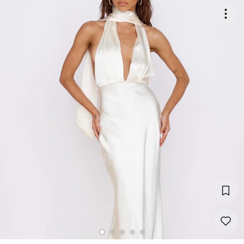 Ivory dress- worn once